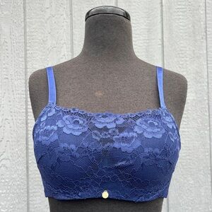 NWOT Pearl By Venus Cami Bra in Blue, 32C